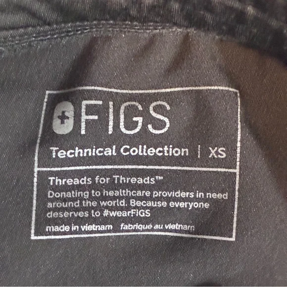 Figs Black Zamora Jogger Pants XS - Picture 7 of 7